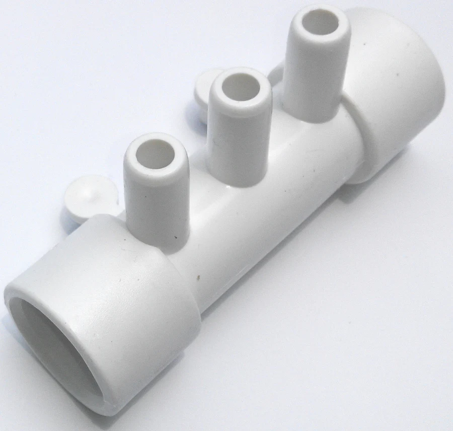 Воздушный коллектор из ПВХ 3/4 &quotx3 портов распределитель воздуха для ванной и