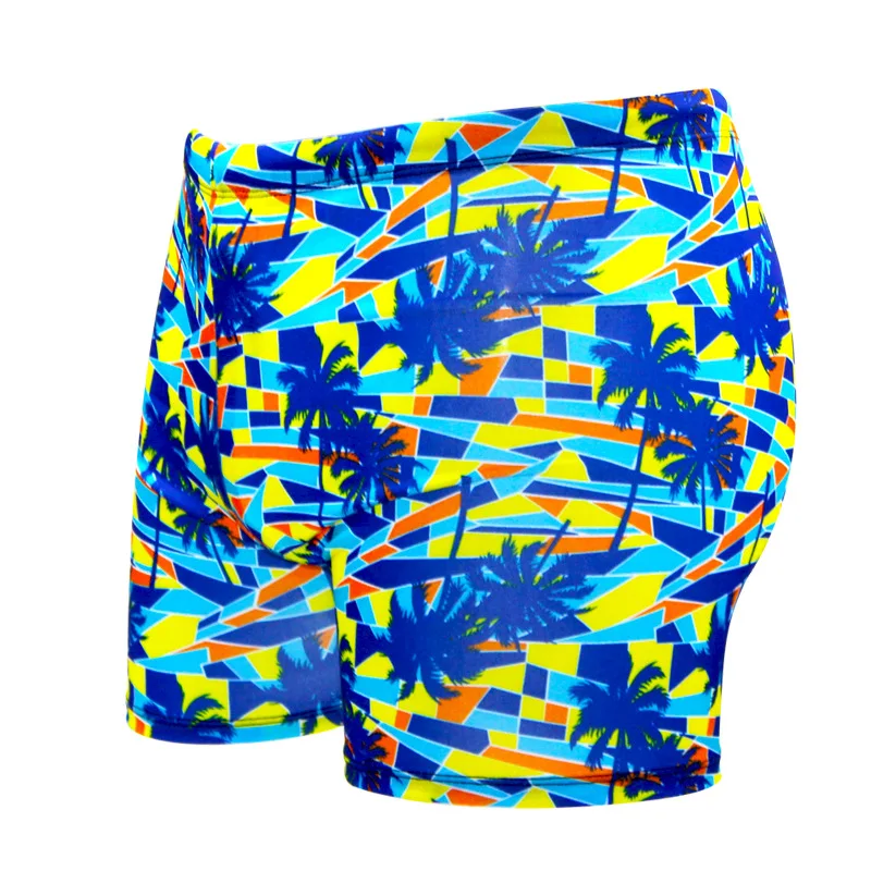 Летние мужские плавки с принтом тонкие пляжные для мальчиков боксеры серфинга