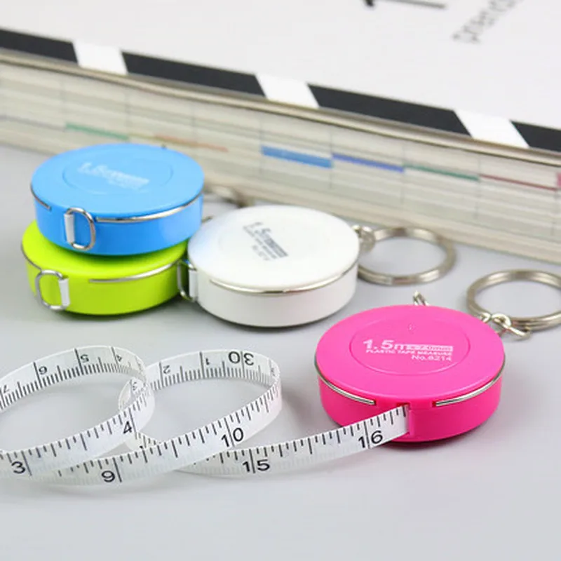 Мини Выдвижная линейка измерительная лента портативная брелок для ключей