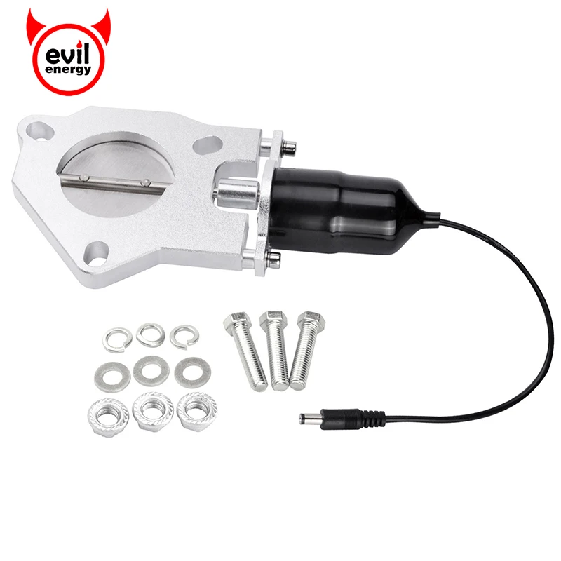 evil energy 2.5&quot Stainless Steel Headers Y Pipe Electric Exhaust CutOut Cut Out Kit Fit Remote Control Kits | Автомобили и