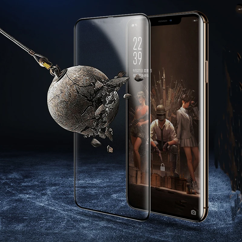 ДЛЯ VIVO V15 V15Pro V17 Pro X27 полное покрытие матовое закаленное стекло для защита экрана