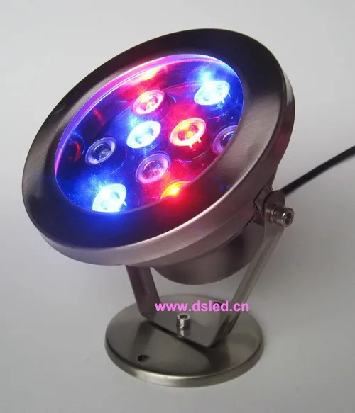 Высокая мощность CE IP68 нержавеющая сталь 9 Вт светодиодный прожектор светодиодная