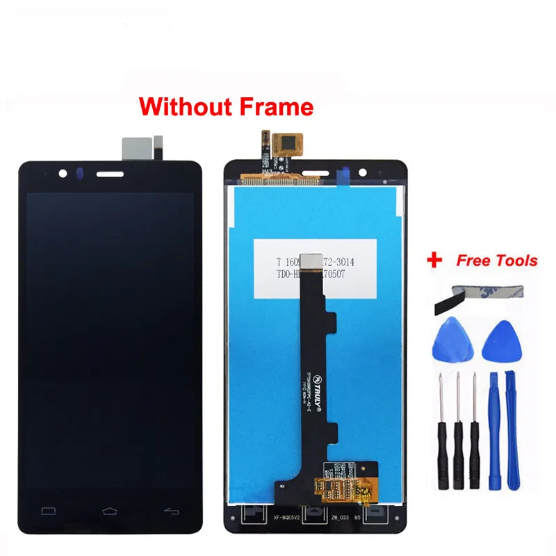 100% протестированный ЖК-дисплей + Тактический сенсорный экран дигитайзер для BQ