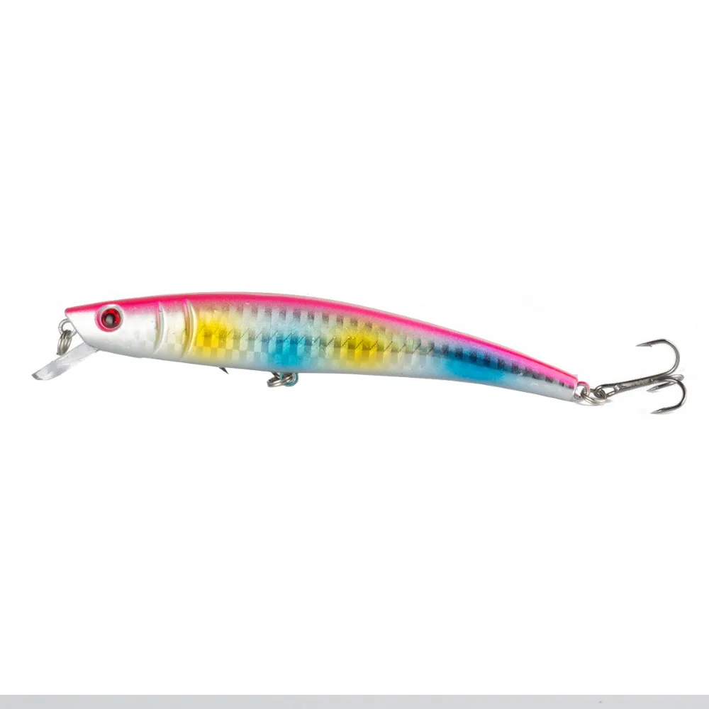 Econglee 1 шт. Рыбная ловля приманки бас искусственные гольян 12cm11g Crankbait 5 цвет