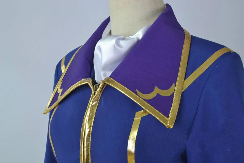 Костюм для косплея лобоуча восстания код GEASS Lelouch фиолетовая вечеринка на