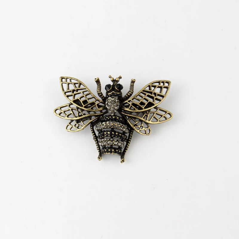 1 шт. Винтаж античная бронза Шмель Броши Для мужчин женщин пчела насекомое Брошь