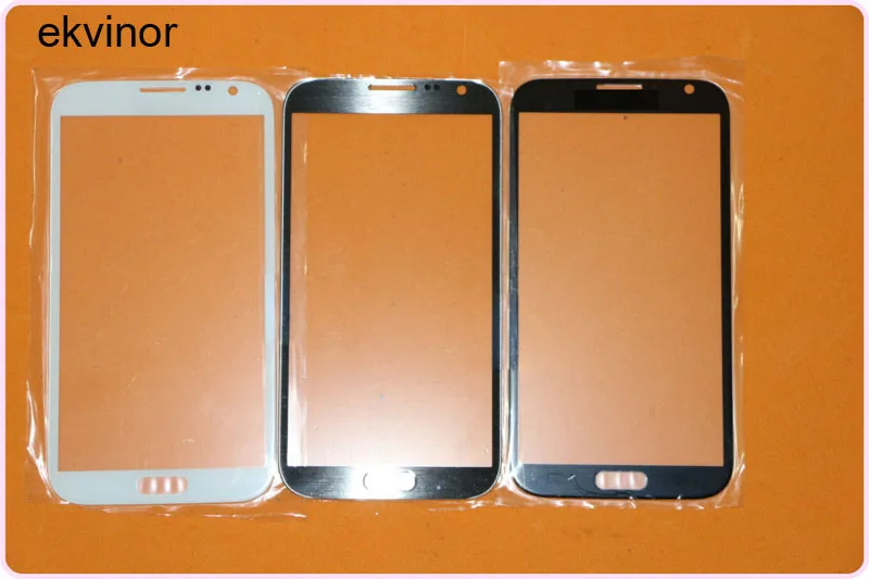 Эквинор передняя линза экрана внешнее стекло для Samsung Galaxy Note 2 N7100 запасная часть