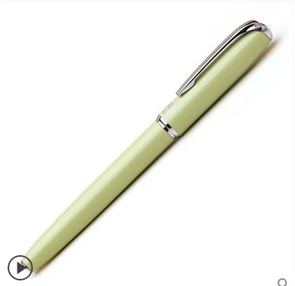 ONE PEN Роскошная перьевая ручка Picasso 916, очень тонкая перьевая ручка с капюшоном, 0,38 мм, Высококачественная перьевая ручка, канцелярские принадлежности, подарочные ручки в подарочной коробке - Цвет: ONE PEN