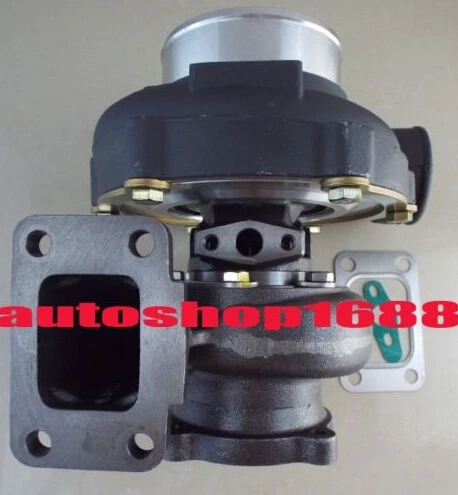 GT35 GT3582-14 Черный a/r.70 T04E анти-всплеск a/r.82 T3 фланец 4 болта 400-500hp ТУРБОКОМПРЕССОР с
