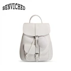 2017 брендовые кожаные женские рюкзак шнурок сумки школьная сумка для девочек-подростков сумки женские дамы женский рюкзак сумка женская Y133