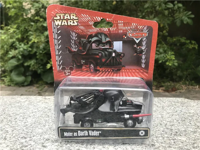 Disney Тачки Starwars Mater как с Дартом Вейдером из металла литые автомобили игрушечные