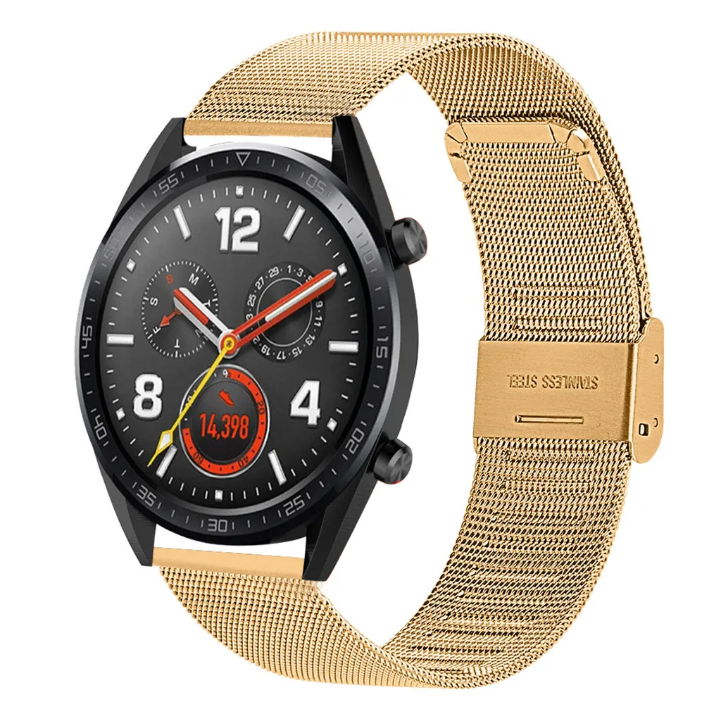 Сменный ремешок из нержавеющей стали для huawei Watch GT Active 46 мм Honor Magic Q60