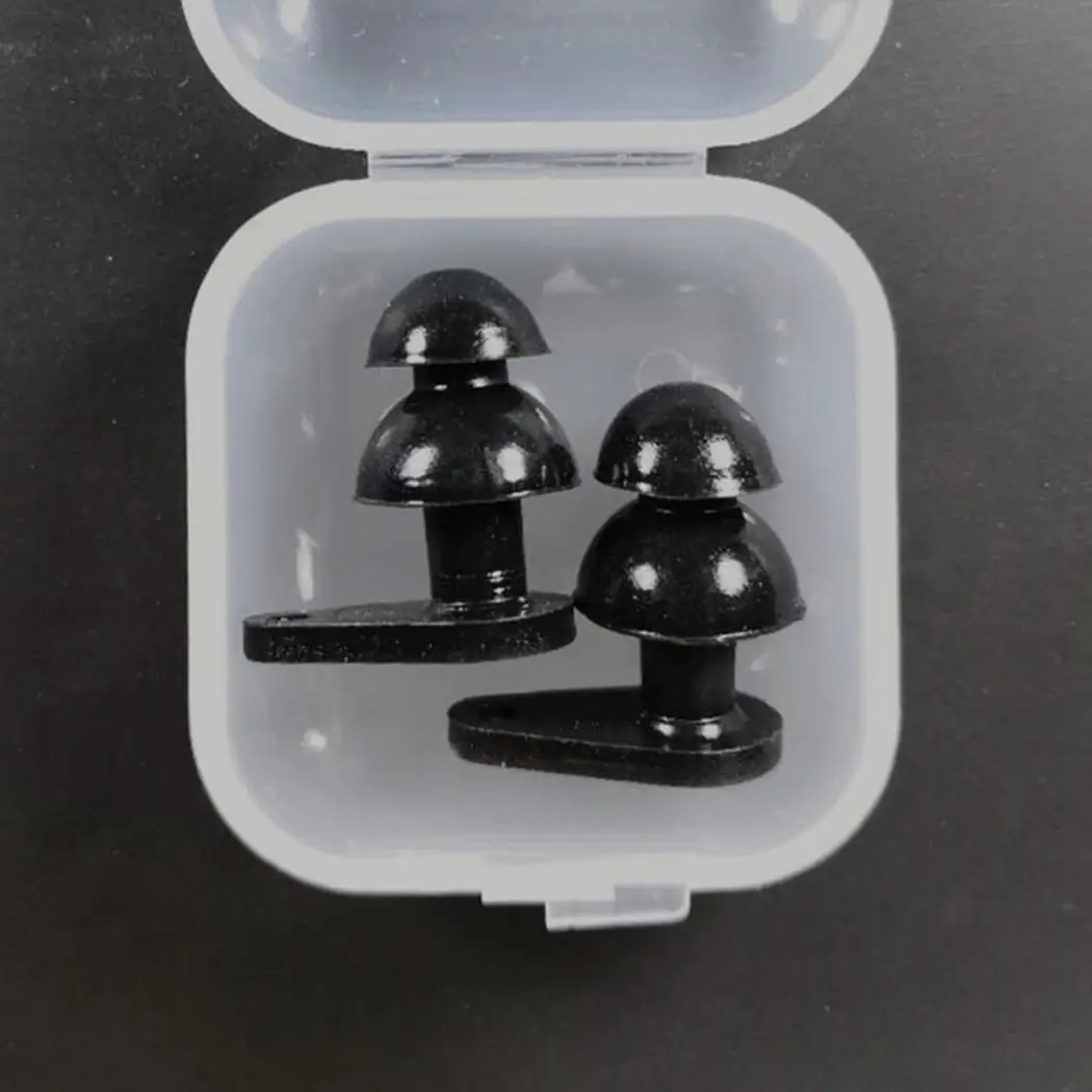 Унисекс портативные повседневные силиконовые купальные 6 цветов беруши |