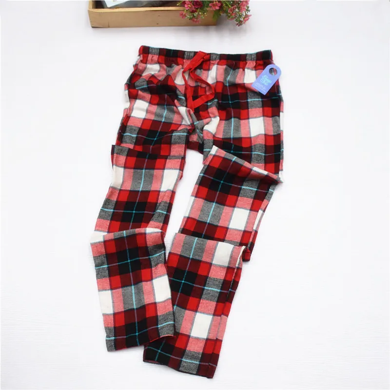 Женские пижамы хлопчатобумажные тканевые штаны для сна длинные женщин|Штаны сна|