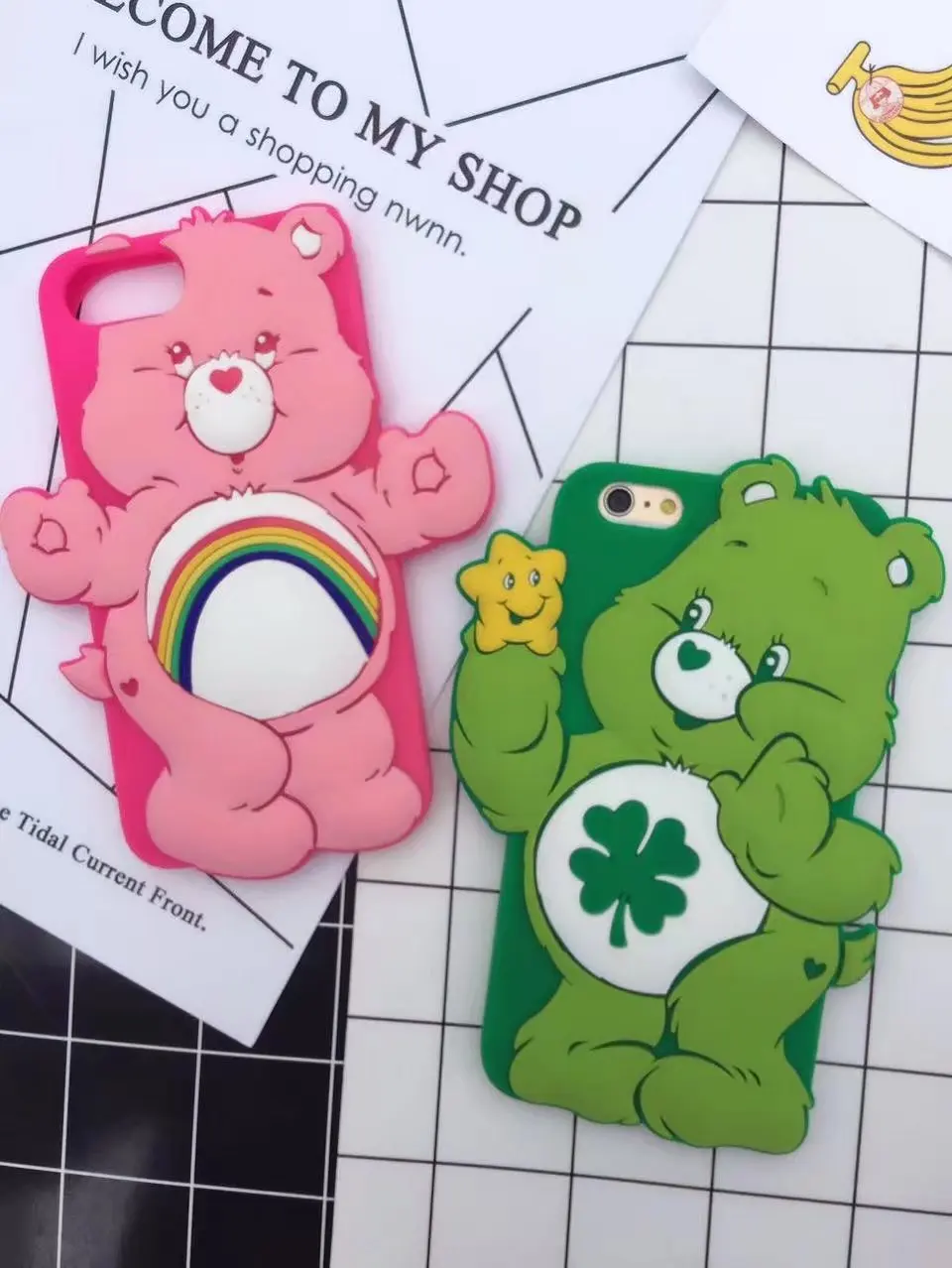XS Max 3D мультфильм милый сладкий конфеты цвет Радуга медведь, мягкий силикон чехол для телефона Apple IPhone X XS 6 6 S 7 8 Plus XR задняя крышка
