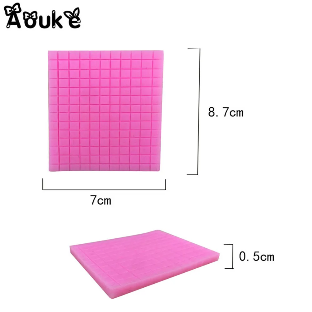 Большая квадратная форма из жидкого силикона формы для помадки торта шоколада