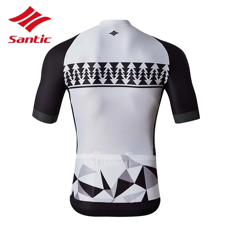 Santic комплект для велоспорта одежда мужчин на лето с мягкой дышащей подкладкой