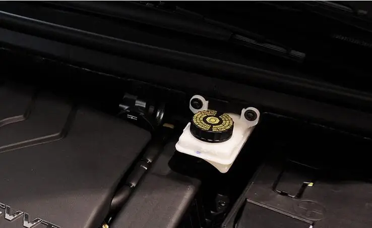 Черная бутылка резервуар SKTOO для тормозной жидкости крышка бака Peugeot 206 306 307 308 408 508