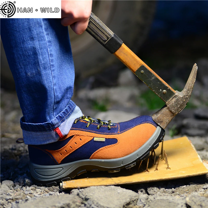 

Winter Men's Safety Work Shoes Steel Toe Breathable Warm Men's Casual Boots Work wear Shoes Puncture Proof Casual shoes