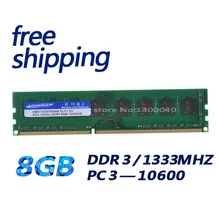 KEMBONA ram DDR3 1333MHz  8GB PC10600 8GB (for A-M-D motherboard) Brand New Ram for Desktop RAM Memory / Free Shipping!!!