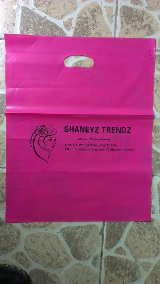 500 шт. пластиковые пакеты для упаковки волос с напечатанным логотипом Размер 11 8 *