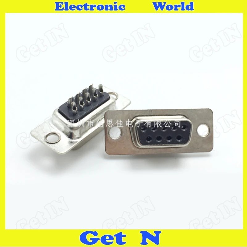 20 шт. 9 Pin DB9 штекер или типа припоя Последовательный RS232 разъем традиционный
