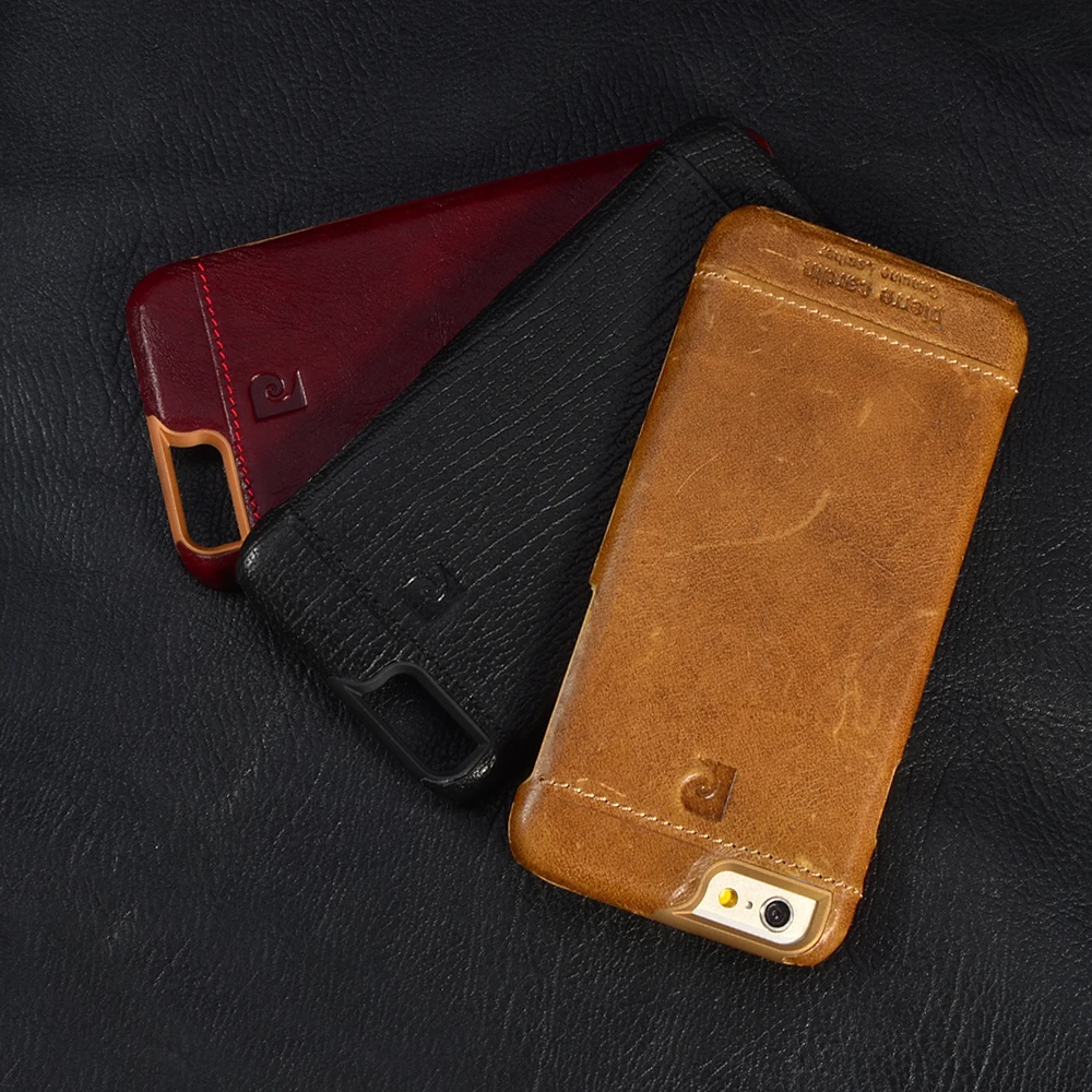 PIERRE CARDIN для iPhone 7/7 Plus 6/6s 4," 6/6s Plus 5,5" Новое поступление брендовый чехол-накладка из натуральной кожи для карточек лучшие товары