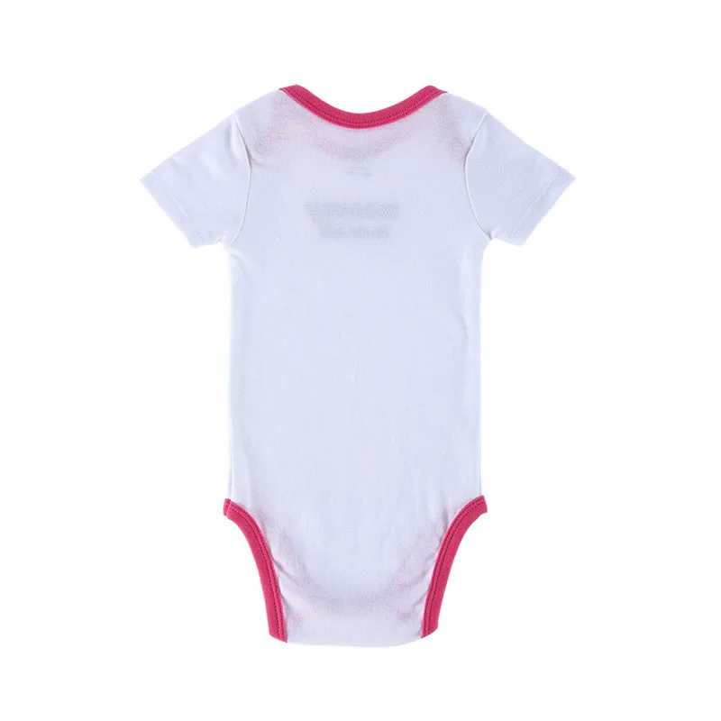 Комплект из 2 предметов боди с короткими рукавами для маленьких девочек мягкие