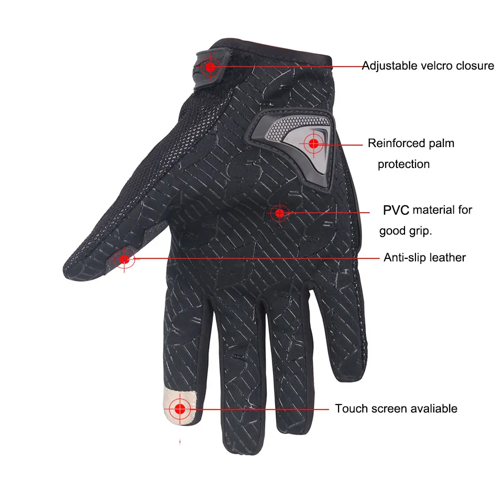 SCOYCO Новые перчатки с защитой суставов для moto rcycle Guantes de moto дышащая портативная ручка с сенсорным экраном Airsoft скутер MBX moto r перчатки