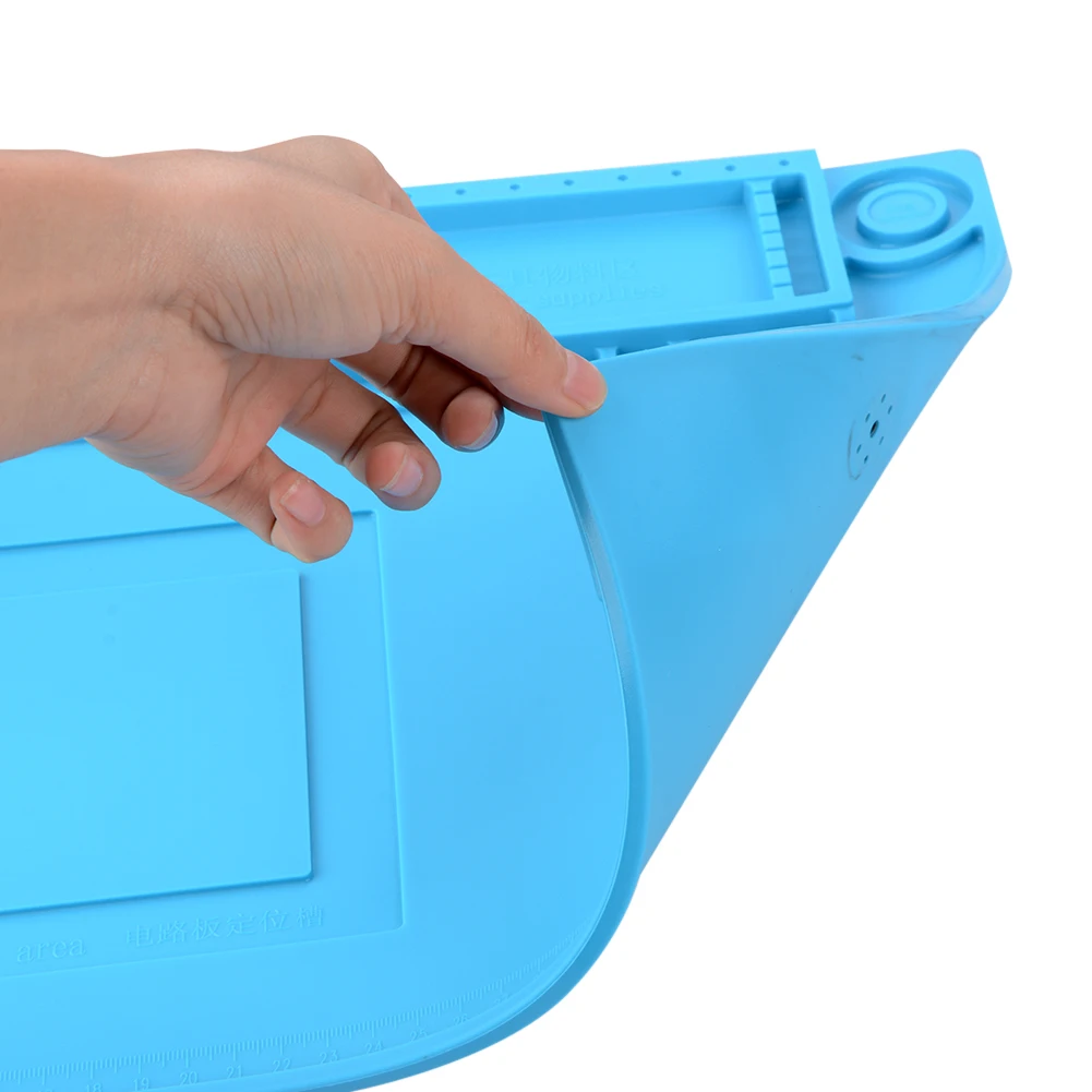 Теплоизоляционный силиконовый коврик 45x30 см платформа для обслуживания BGA