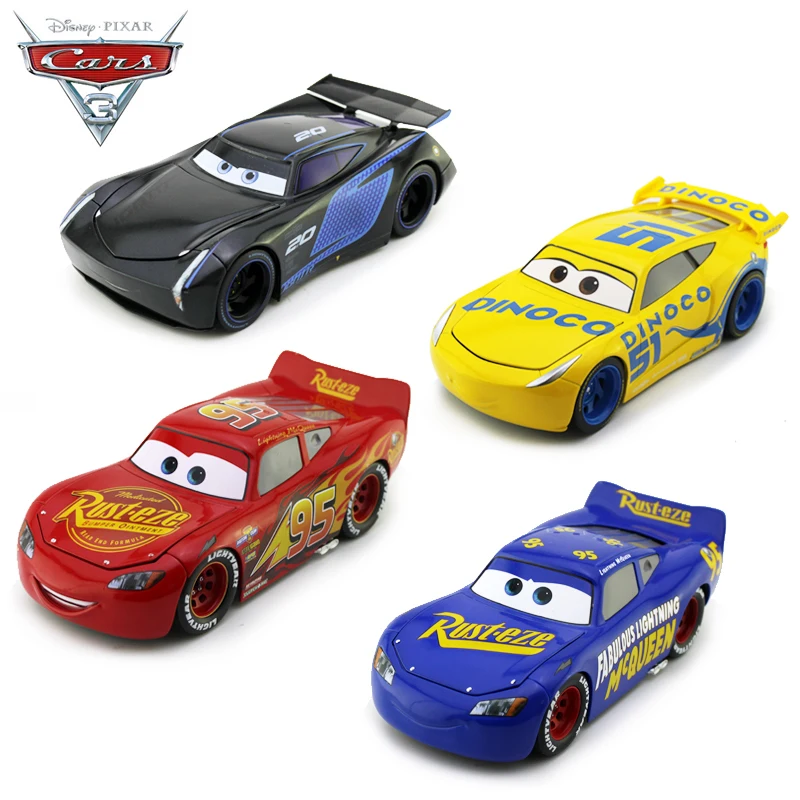 27 Стиль Disney &quotТачки 3 черный Storm Jackson Mater автомобиля 1:55 литья под давлением игрушки