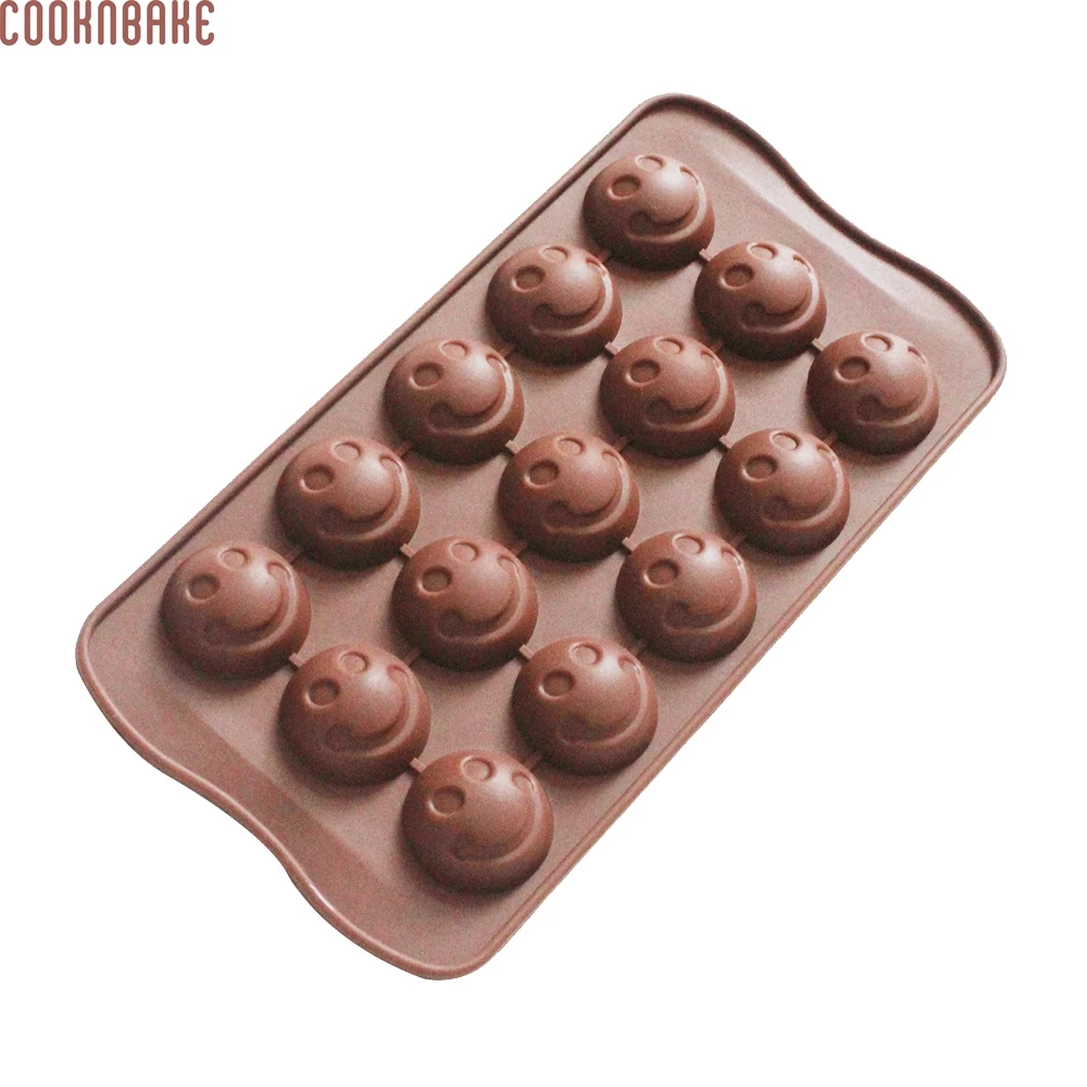 COOKNBAKE сделай сам новая силиконовая форма для шоколада в виде супермарио с улыбкой