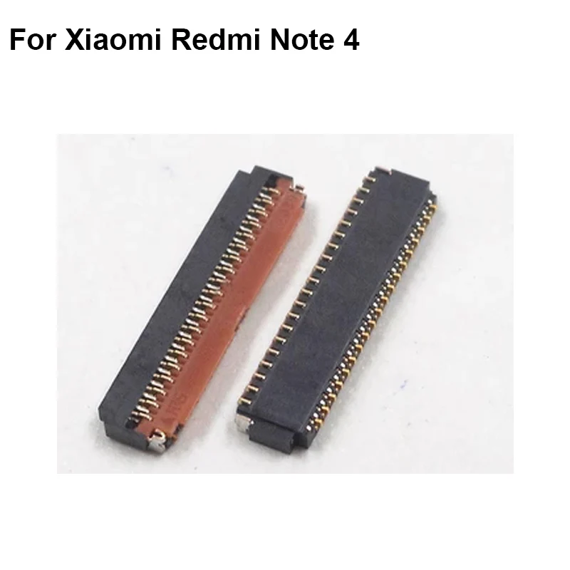 2 шт. FPC Разъем для Xiaomi Redmi Mi Note 4 Note4 ЖК-экран на материнской плате | Мобильные