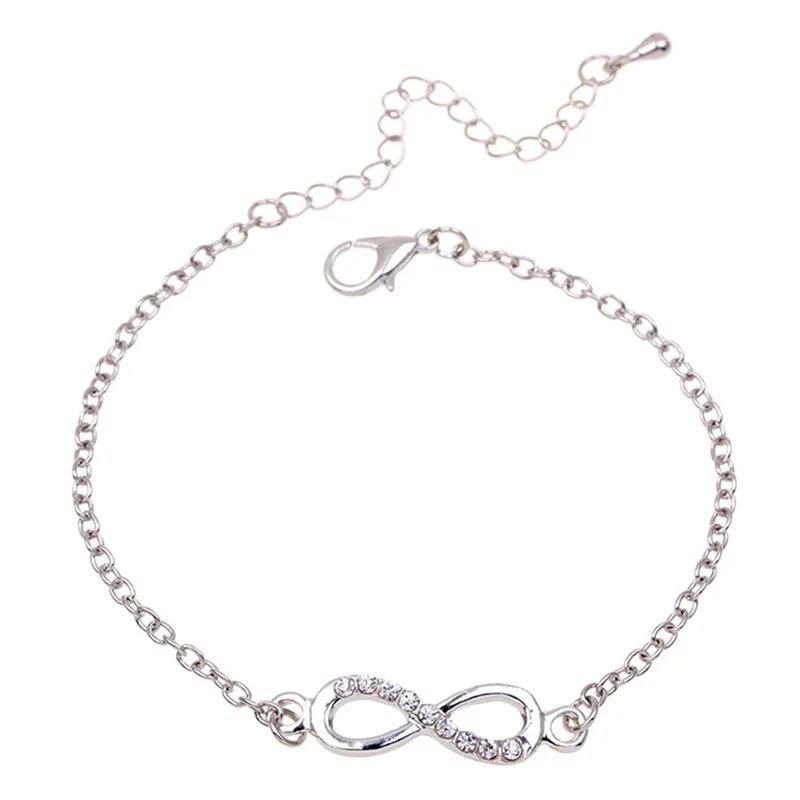 Браслет в форме восьмерки 8 браслетов для влюбленных браслет со знаком