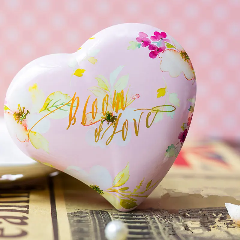 6 шт./лот брендовая романтичная коробка для конфет свадьбы Подарочная упаковка