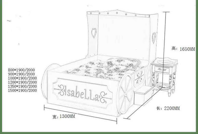 Изготовленная на заказ деревянная детская мебель для мальчиков и девочек