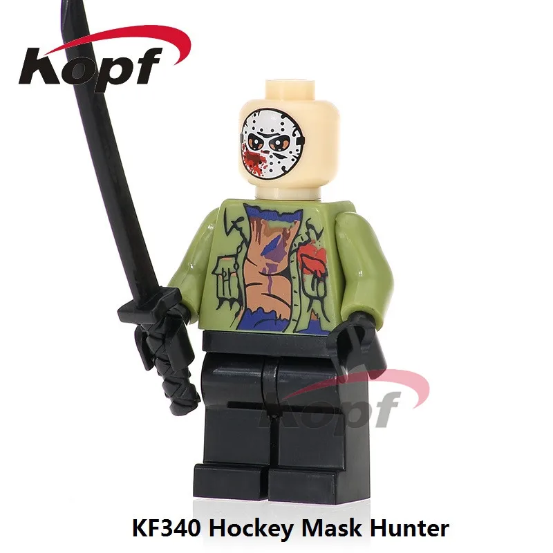 KF340 Without Box Одиночная Супер Герои AIM Agent Pennywise костюм для взрослых страшный клоун Это строительные блоки детские игрушки KF1157 - Цвет: KF340 Without Box