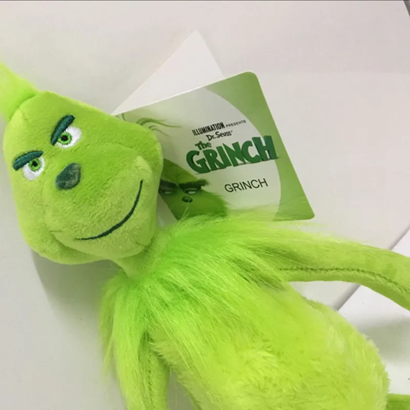 18-38 см Grinch Who украли рождественскую куклу из фильма «Молодые бобы», плюшевая кукла в виде животного, коллекционная игрушка, рождественский подарок для детей