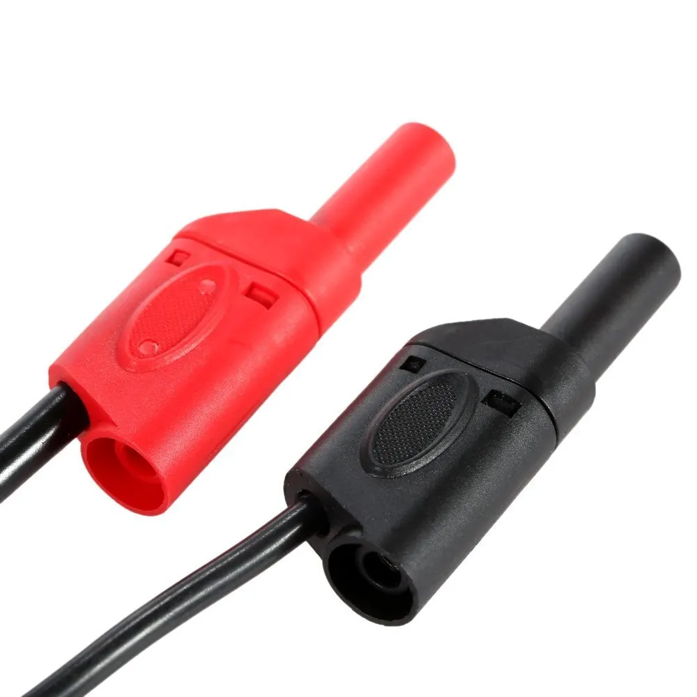 

Dual Banana Head Multipurpose Test Line Heavy Duty Auto Test Leads 3M BNC to Banana Adapter Cable (HT30A)