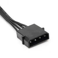 4 pin ide to 5 serial sata straight hard drive power adapter cable wire line computer components accessories adapter cable