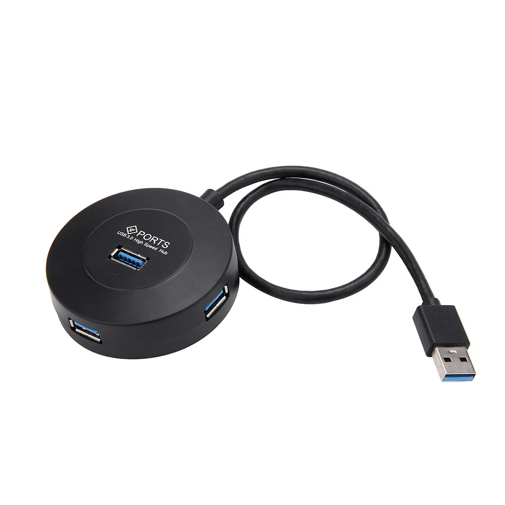 CARPRIE usb хаб высокоскоростной черный новинка 4 порта USB 3 0 OTG разветвитель