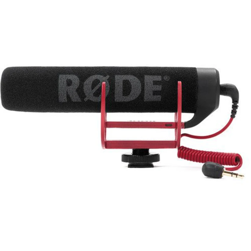 Foleto микрофона VideoMic Go видео Камера MIC Регистраторы ручной проводной 3.5 мм для Canon