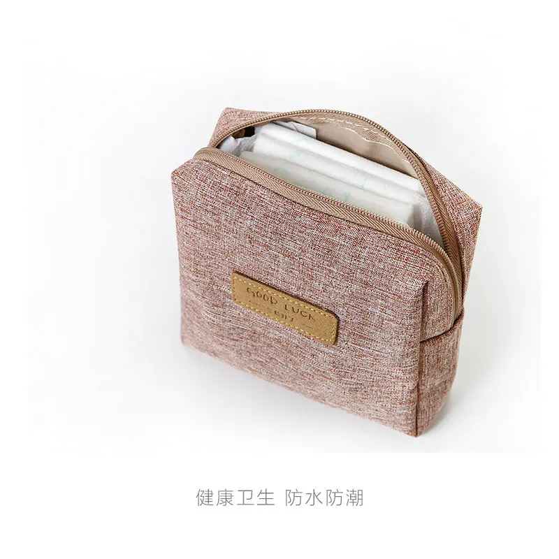 Портативная сумка для получения сумки-это натуральная косметичка девочек