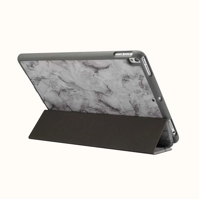 Мраморный зернистый чехол для iPad air 3 Pro 10," искусственная кожа+ мягкий термополиуретан карандаш подставка для ручки 3 уровня Смарт Стенд противоударный чехол
