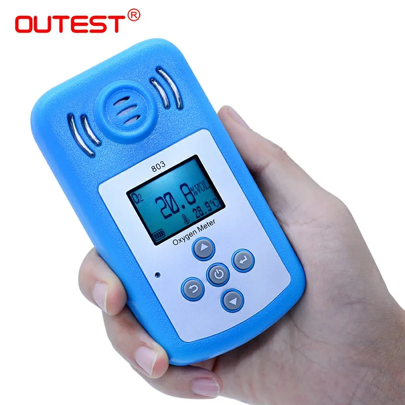 Кислородный детектор (O2) измеритель содержания кислорода тестер O2 монитор