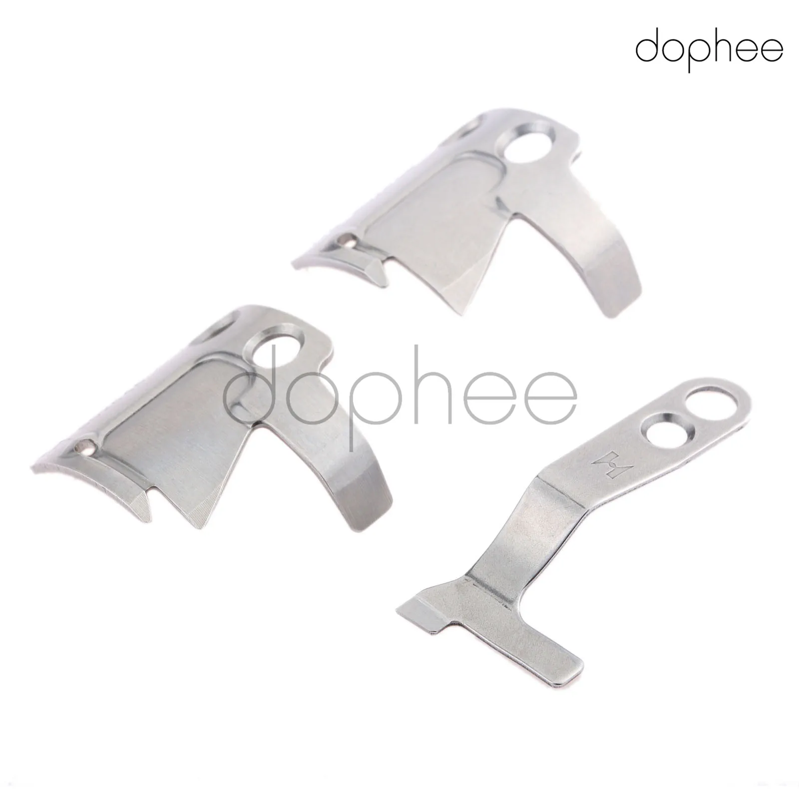 Dophee 1 шт. швейная машина из нержавеющей стали лезвия ножей S02645 001 S02646 для швейной