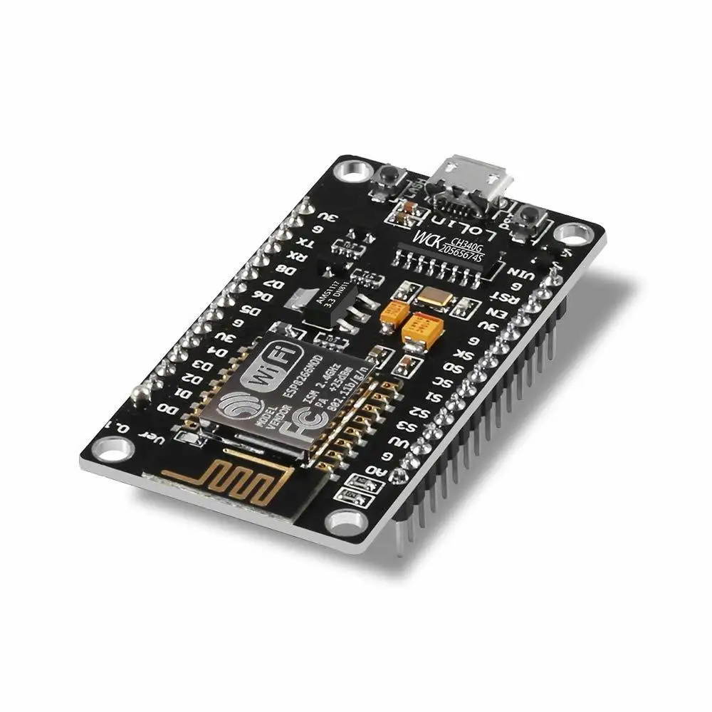 Aokin 2 шт. ESP8266 NodeMCU LUA CH340 плата разработки Wi Fi для интернет Беспроводная вспышка
