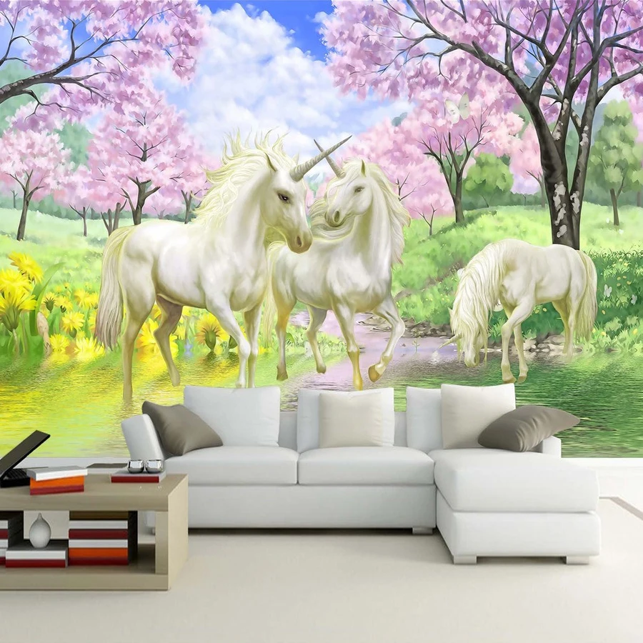 3D обои для детской комнаты 3d спальни|custom mural wallpaper|tv background3d |
