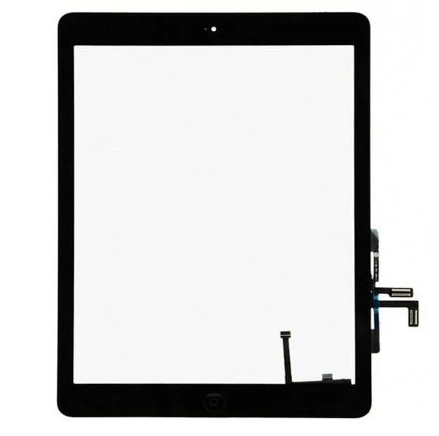 Новинка для iPad 5 A1822 A1823 Черный сенсорный экран Переднее стекло дигитайзер с