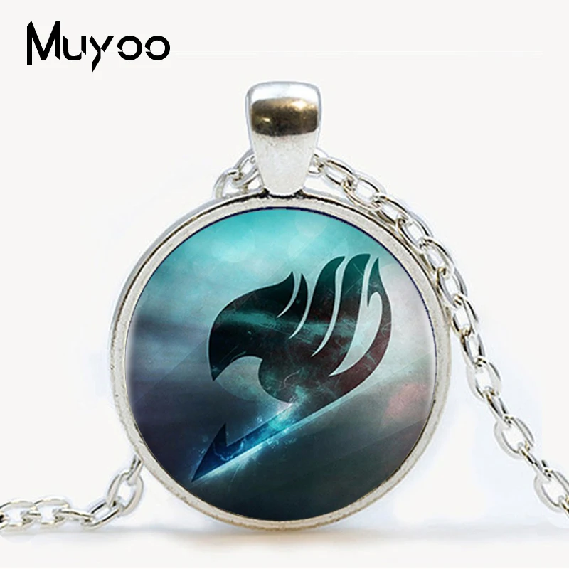 1 шт./лот 9 видов стилей Fairy Tail Логотип кулон ожерелье для женщин/мужчин короткое с